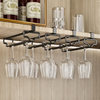Punch-free Red Wine Cup Rack Inverted Wine Cabinet Goblet Storage Shelf Home Hanging Light Luxury High-end Ornaments