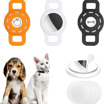 Pet Cat Dog Lost Strap for Apple Airtags Anti-lost Locator Tracker Case
