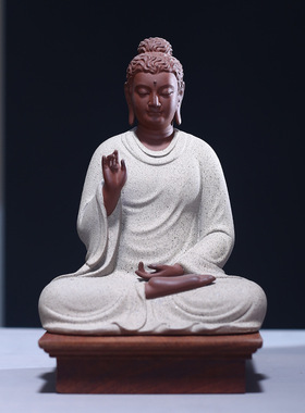 德化白瓷如来佛供奉摆件