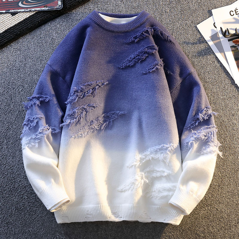 2025 autumn fashion trend crew neck sweater for men - group...