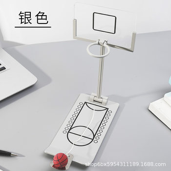 Decompression toy shooting rack folding basketball machine office desktop toy table basketball factory direct creative