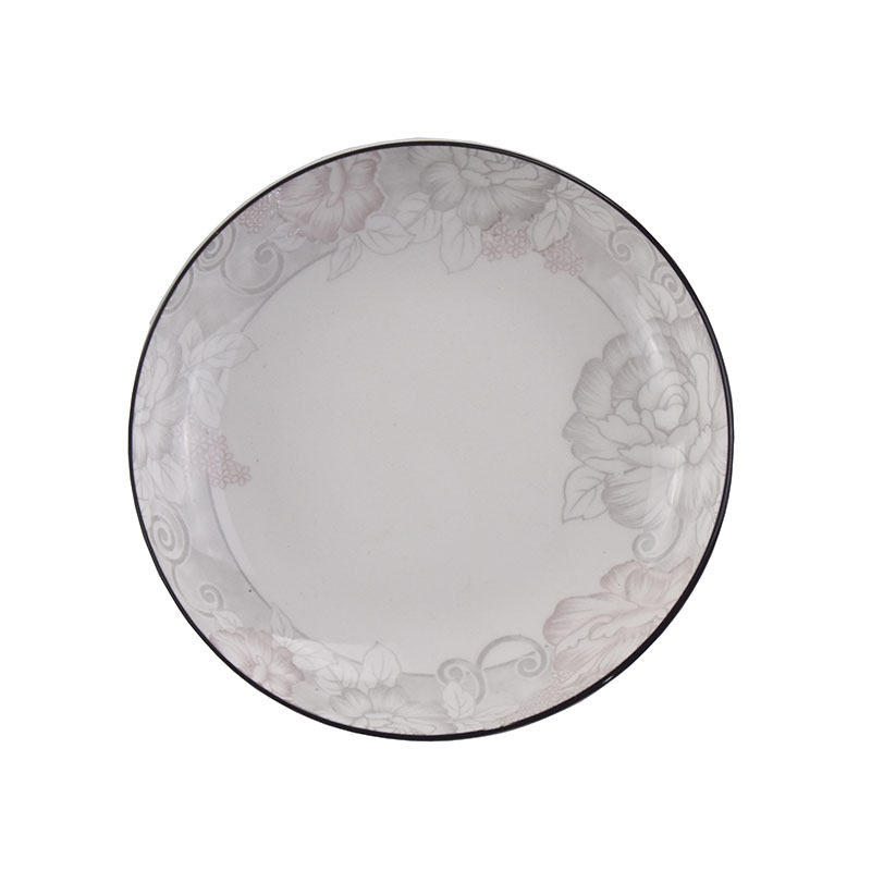 Wholesale 789inch Creative Ceramic Round Deep Plates, Soup Plates, Rice Plates, Dish Plates, Tableware Trays