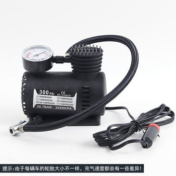 Factory Direct 12v miniature air pump car air pump locomotive tire inflator car air pump Electric