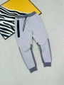 Charcoal gray and green gray sweatpants