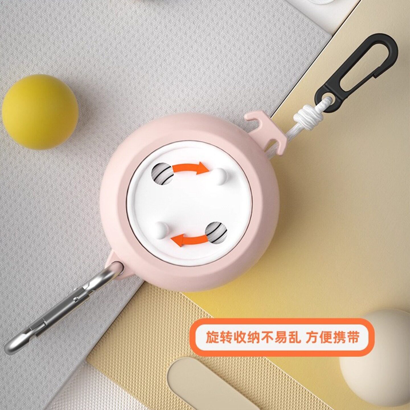 Portable Travel Clothesline Hotel Rooftop Hanging Clothes Drying Retractable Rope Business Trip Outdoor Indoor