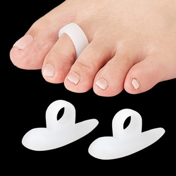 Single hole toe pad valgus overlap correction pad hammer toe separation bending deformation toe splitter source factory