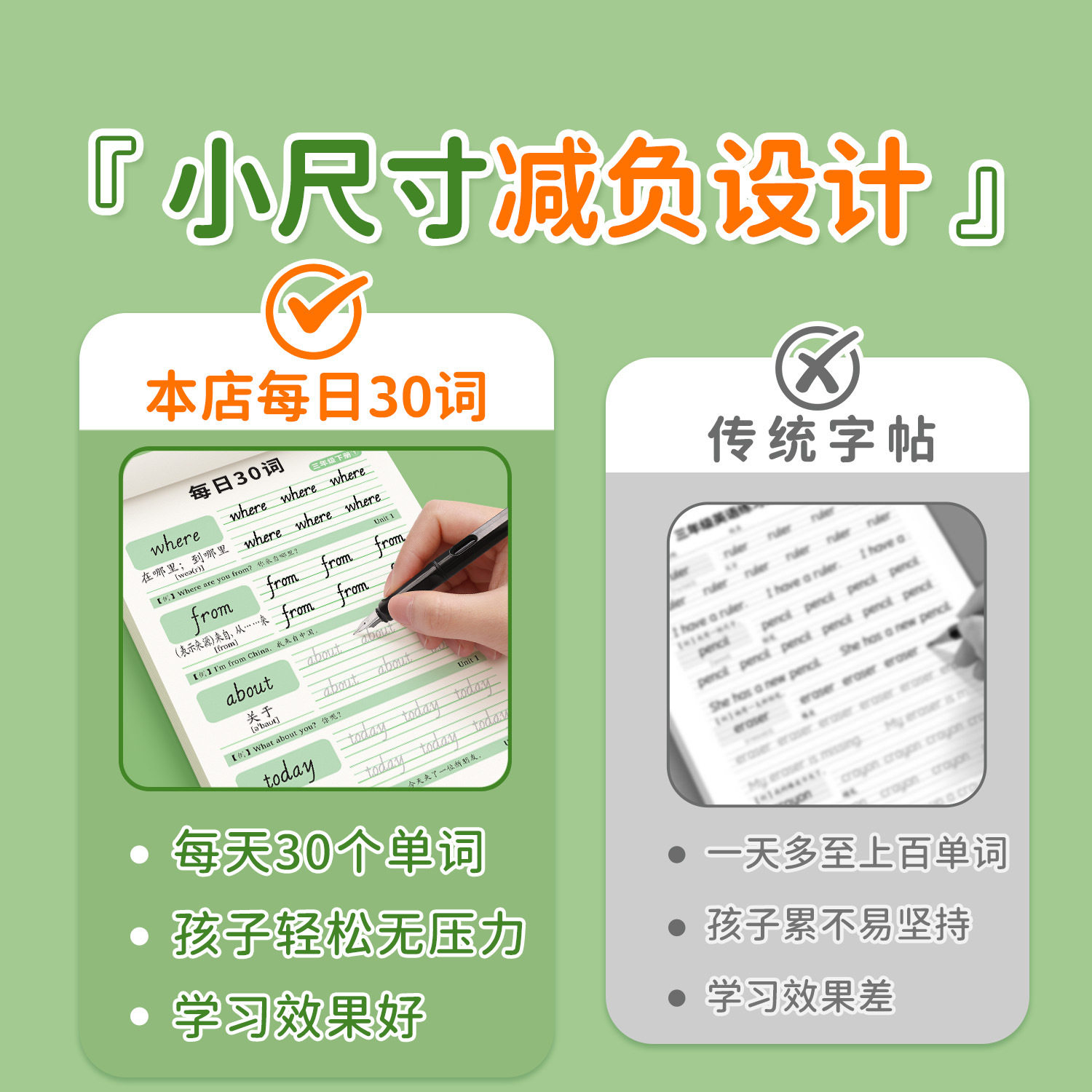 Third Grade Italic English Copybook Volume 1 and Volume 2 Fourth, Fifth and Sixth Grade People's Education Edition Synchronized Practice Copybook Primary School Students English