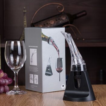 Factory Direct Eagle mouth with base fast decanter acrylic pourer Decanter Wine Wine set
