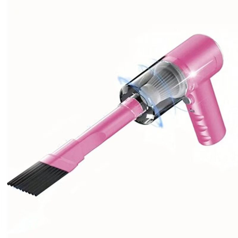 Wireless car vacuum cleaner suction and blowing dual-purpose portable handheld household car strong suction power mini charging