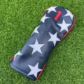 Blue bottom five-pointed star no. 1 wooden pole cover