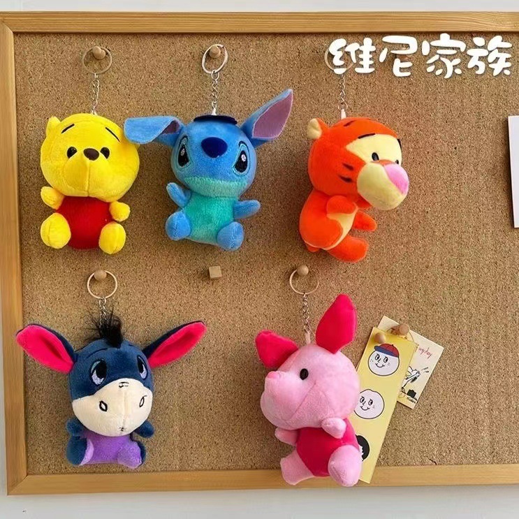 ตุ๊กตาวินนี่เดอะพูห์จี้ทิกเกอร์ของเล่นตุ๊กตาลาตุ๊กตาหมูบินตุ...