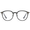 New men's high sense anti-blue light glasses simple tr metal glasses frame women factory wholesale fashion glasses frame