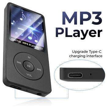 Zy418 Bluetooth External Mp3 Music Player Mp4 Portable Walkman Student 1.8inch Card Mp3
