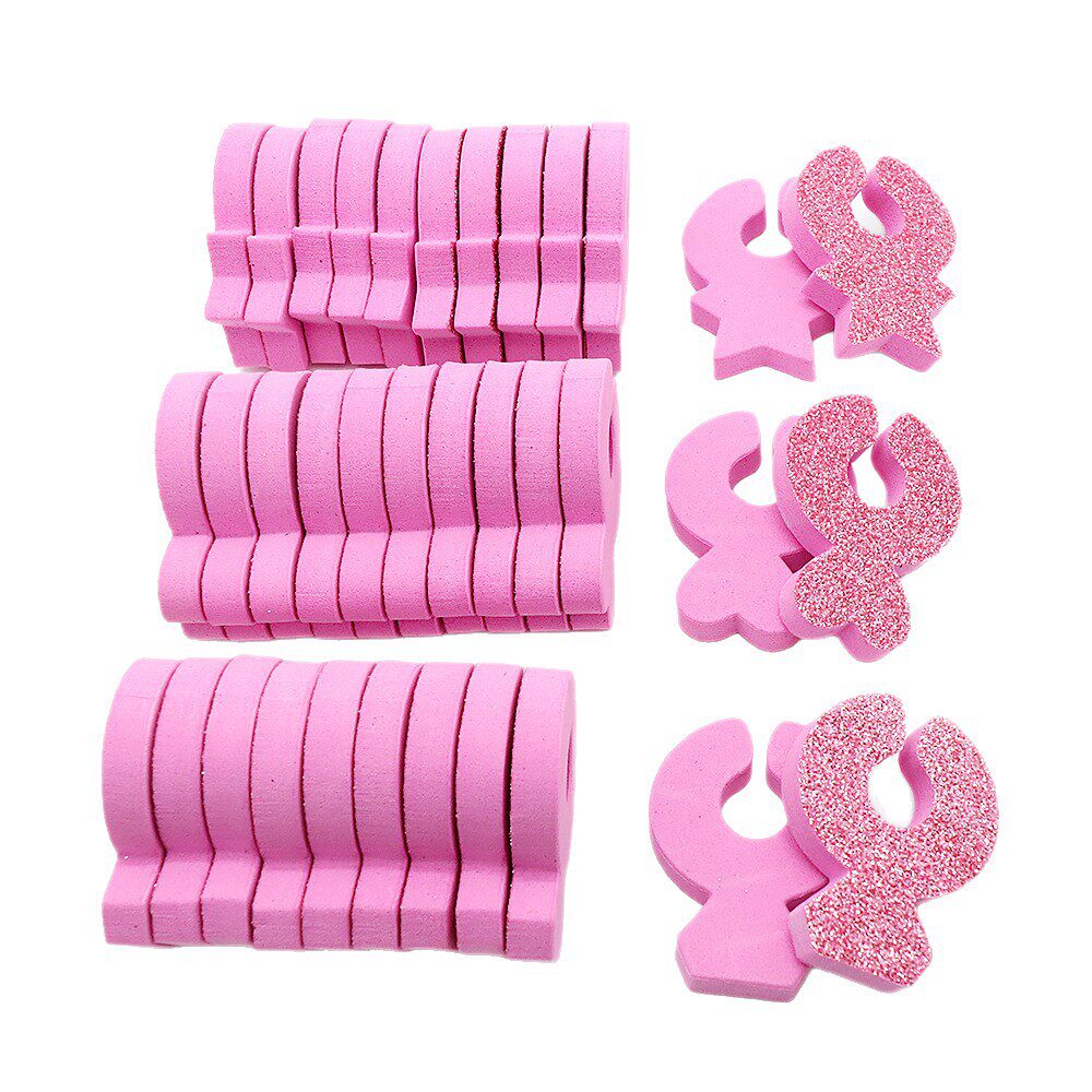 New Toe Separator Eva Pink Special-Shaped Finger Separator Nail Polish Artifact Manicure Tool Toe Separator Isolator