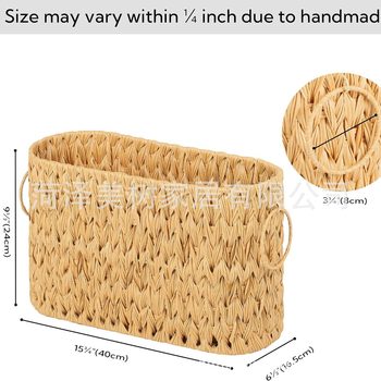 Cross-Border Storage Basket for Bathroom, Waterproof Sundries Basket, Dirty Clothes Basket, Sanitary Storage Trash Can, Storage Basket