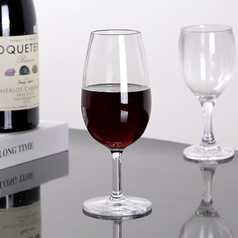 Acrylic red wine glass transparent wine glass anti-drop bar plastic glass commercial small children's goblet