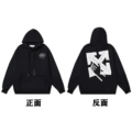 10 black of hooded sweatshirt