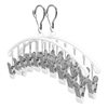Stainless Steel Sock Clips with Multiple Clips for Home Use, Windproof Sock Clips, Underwear Drying Rack, Multifunctional Special Tool