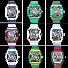 Rm67-02 Ultra-Thin Richard Mille Jb Men's High-End Watch Zf Barrel Bbr Cross-Border Foreign Trade Mechanical Ys