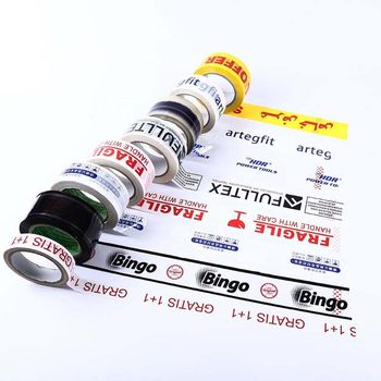 Taobao Tape Custom Printing Color Printing Express Logistics Delivery Multi-Color Optional Warning Sealing Tape