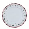Christmas Decoration Plate Gift Cute Home Style Good-Looking Breakfast Plate Ritual Sense Ins Beautiful Plate Cross-Border Christmas