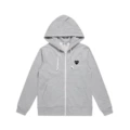 C051d gray black heart