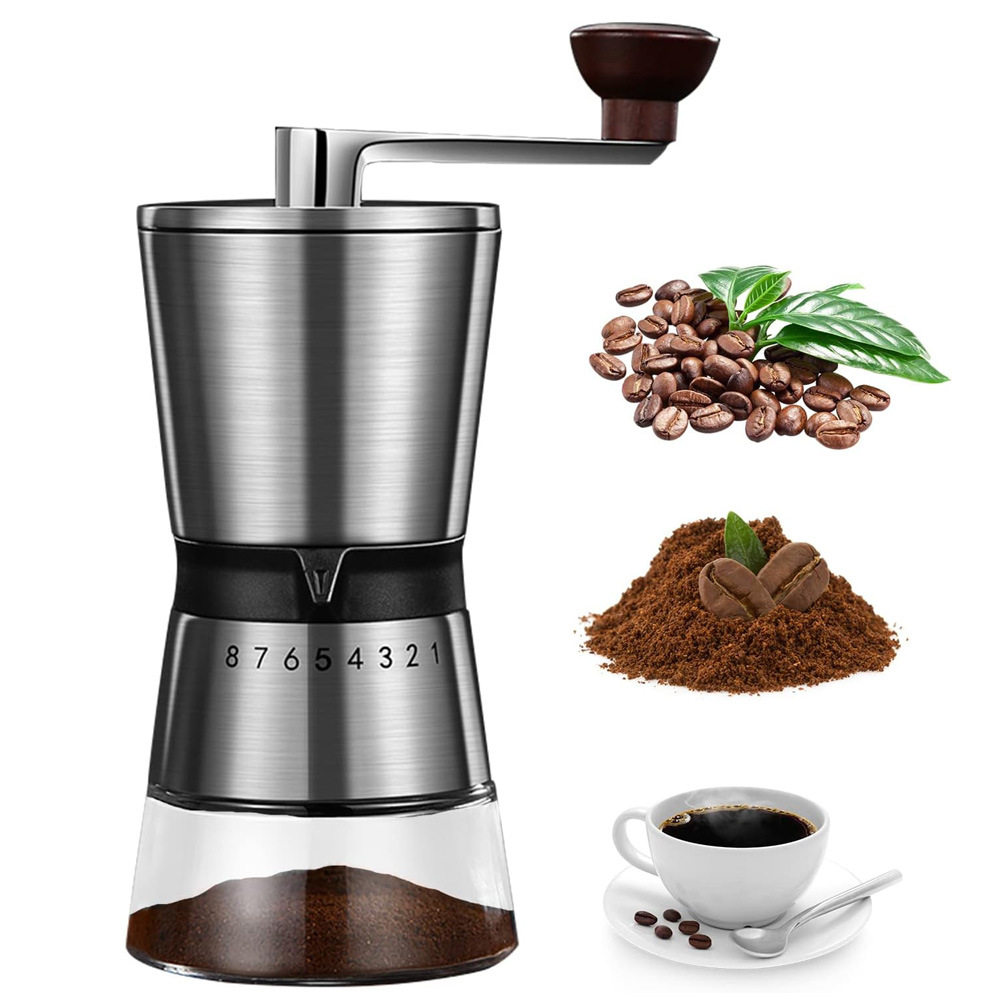 A generation of hand coffee grinder household large capacity coffee grinder thickness adjustable coffee grinding bottle