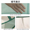 New dark green clothes basket woolen sweater anti-deformation drying net pocket multi-functional drying net household clothes basket wholesale