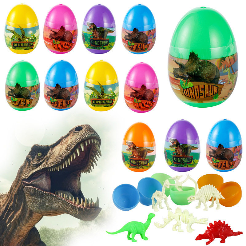 New Easter Dinosaur Egg Gashapon Blind Box Squeeze Party Gift Open Egg Lottery Blind Box Toy Batch