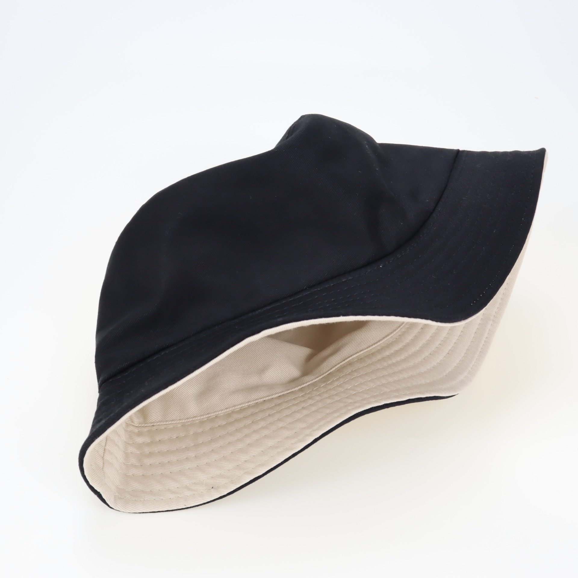 定制双面渔夫帽刺绣logo印字成人广告活动帽子订做盆帽订制图案