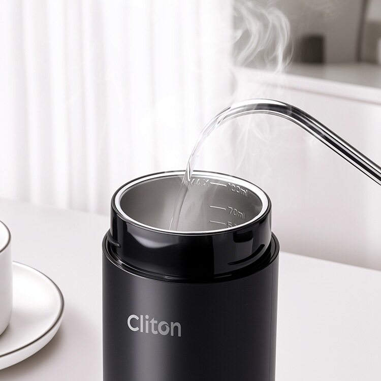 Portable Italian Coffee Machine Espresso Capsule Extraction Machine Semi-Automatic Moka Pot Small Home Outdoor Office