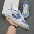 White and blue