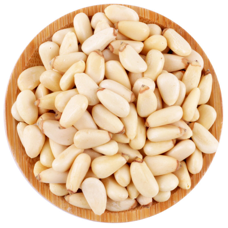 Changbai Mountain Wild Pine Nuts Cooked Extra Large Northeast Pine Nuts Raw Ready-To-Eat Pine Nut Meat New Original Red Pine 500g
