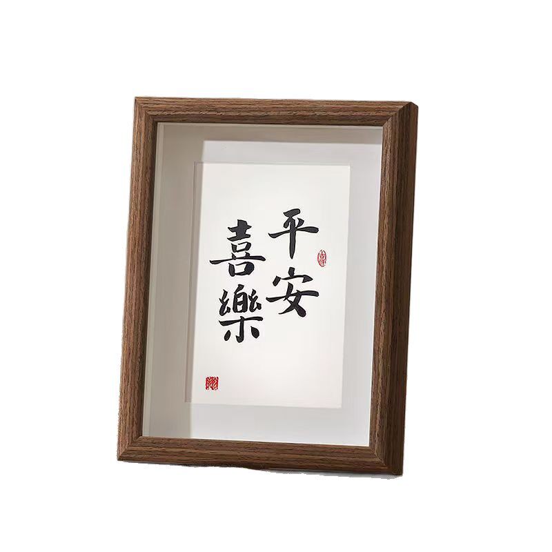 67810inch DIY Hollow Picture Frames 1.5cm A4 Gift Calligraphy and Painting Frames Decorative Storage Specimen Wholesale Modern Minimalist