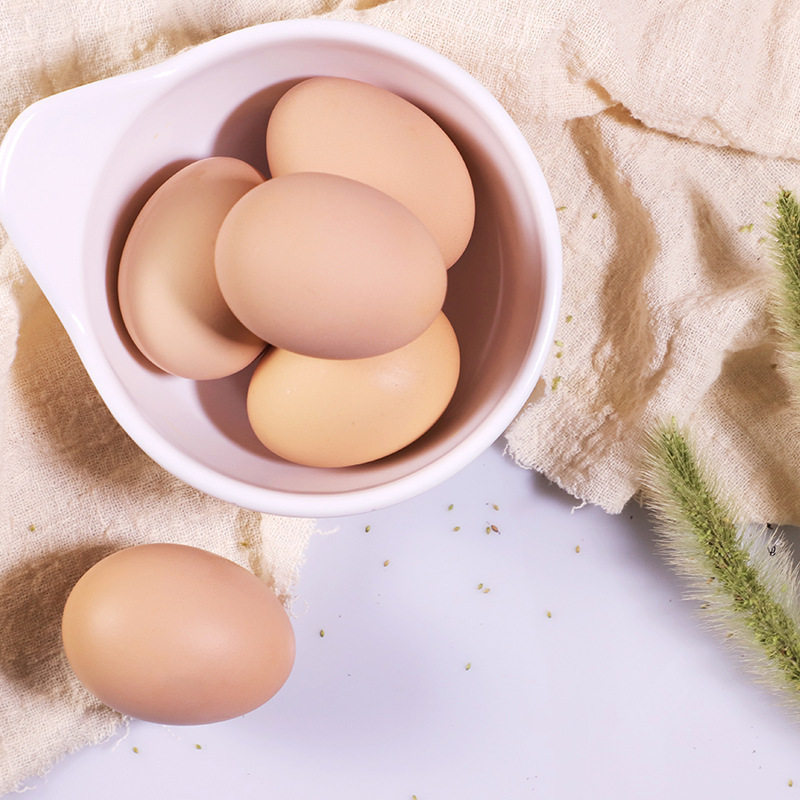 Farm-Fresh Free-Range Eggs, 30 Pieces, Grain-Fed Eggs, Soft-Boiled Eggs, Jialang, Mainland China, All Year Round