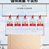 Balcony Adjustable Telescopic Clothes Drying Rack, No-Drill Stainless Steel Clothes Hanger for Drying Quilts and Sheets