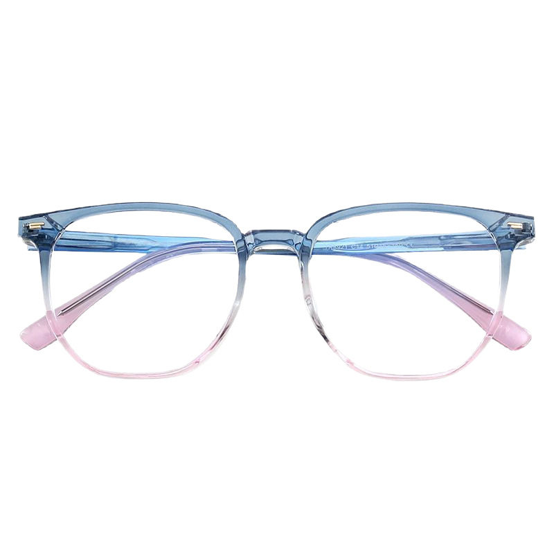 TR8921 Large Frame Small Glasses Frame for Male and Female Students Elegant and Comfortable Girls' Anti-Blue Light Mobile Phone Glasses Frame