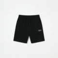 Crocodile logo shorts black