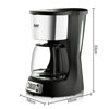 Foreign Trade Drip Coffee Machine Household Automatic All-In-One Small Coffee Machine European Standard Office Bedroom Moka Pot