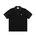 Assorted small black labels