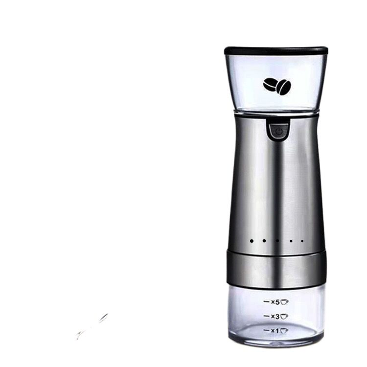 Electric Bean Grinder Small Household Manual Coffee Bean Grinder Portable Fully Automatic Grinder Hand Grinder Coffee Machine