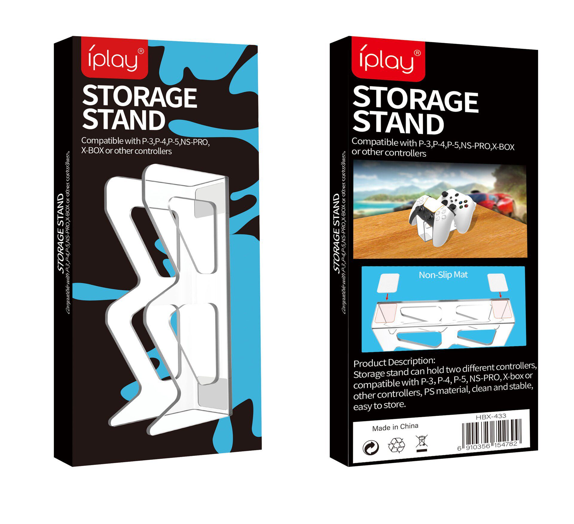 Xbox Game Controller Display Stand Ps5/Ps4/Switch Game Controller Transparent Desktop Display Stand