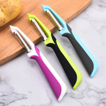 Tiktok Net Red new peeler stainless steel non-slip peeler household melon Planer kitchen tool melon and fruit scraper