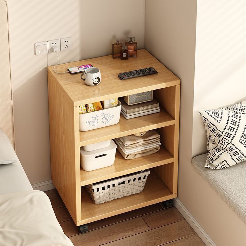Light Luxury Narrow Bedside Table Household Bedroom Bedside Cabinet Simple Modern Small Bedside Storage Cabinet 2025 New Style