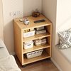 Light Luxury Narrow Bedside Table Household Bedroom Bedside Cabinet Simple Modern Small Bedside Storage Cabinet 2025 New Style