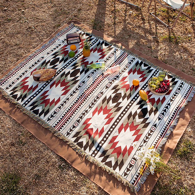 Multi-Purpose Blanket, Picnic Mat, Sofa Throw, Air Conditioning Blanket, Outdoor Camping Blanket, Bed Blanket, Carpet, Tablecloth