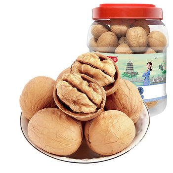 Yao Shengji Xinjiang Big Walnut 500g Aksu specialty thin peel walnut new product pregnant women NUTS 1 Jin barrel