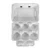 Environmentally Friendly Biodegradable Paper Pulp Molded Egg Boxes, Duck Egg and Goose Egg Boxes, Factory Direct Sales, 6-Piece Egg Container Paper Tray