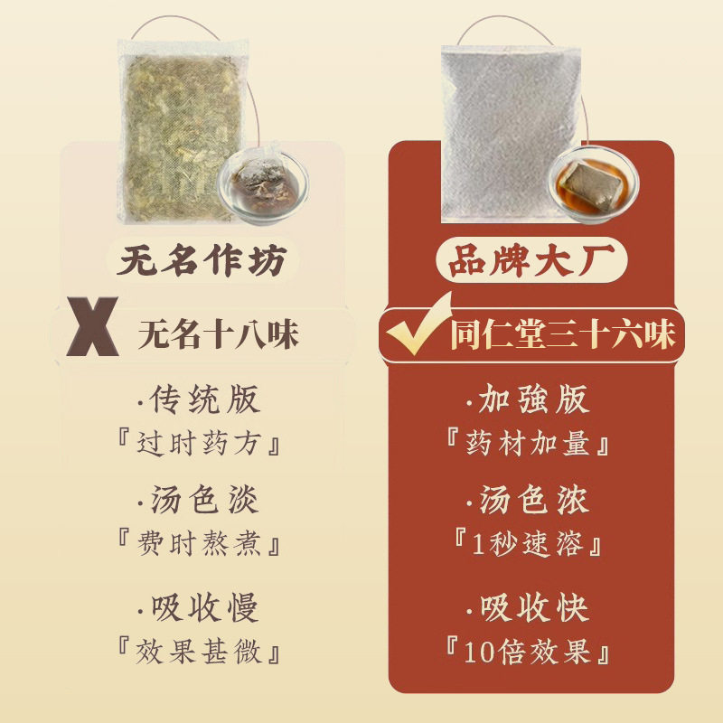 南京同仁堂三十六味艾草泡脚包老姜浴的足浴包泡脚包,淘宝优惠券,粉丝福利购,淘宝优惠卷