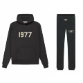 1977 iron black hoodie + leggings sweatpants